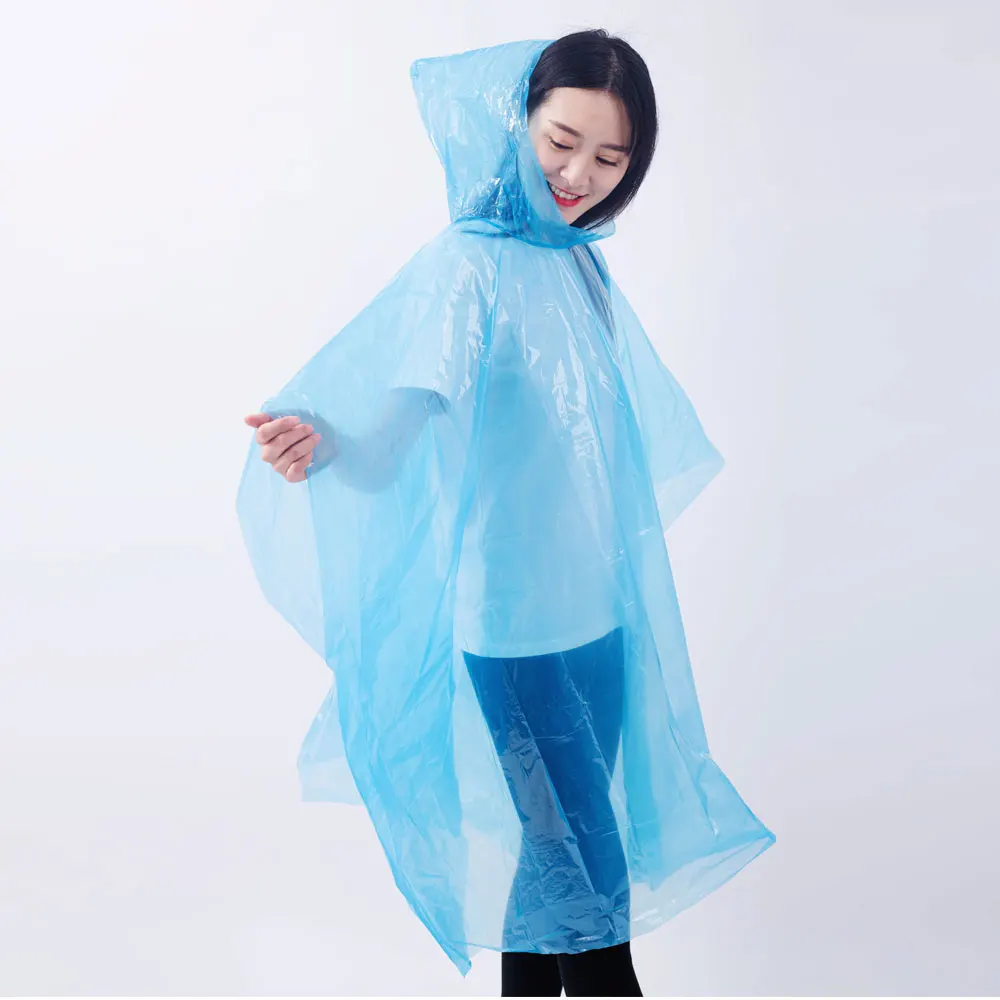Lot De 10 Ponchos De Pluie Jetables + 20 Housses Chaussures - Transparent, Imperméable, Léger, Taille Adulte/ado (1.5-1.9m)