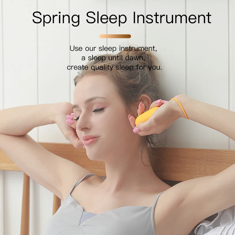 Mini Handheld Relaxation  Portable Sleep Instrument Microcurrent Ces Sleep Aid Device for Improved Sleep Anxiety and Relieving S