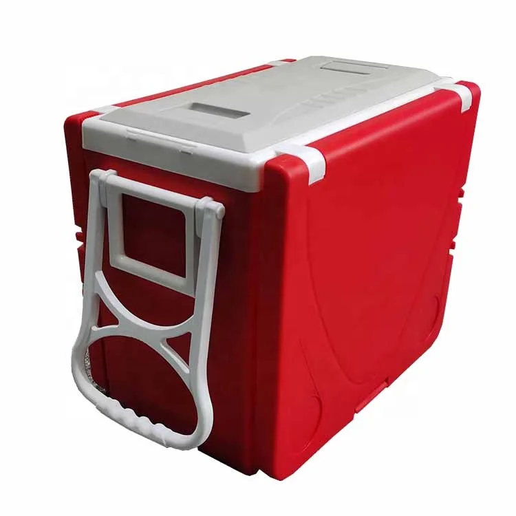 Table Rolling Picnic Cooler 28L Plastic Cooler Box Perfect For