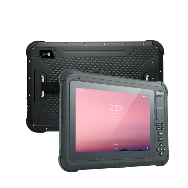 OEM S101 ip65 10.1 inch ips octa core biometric industrial rugged android tablet touch panel pc with fingerprint reader