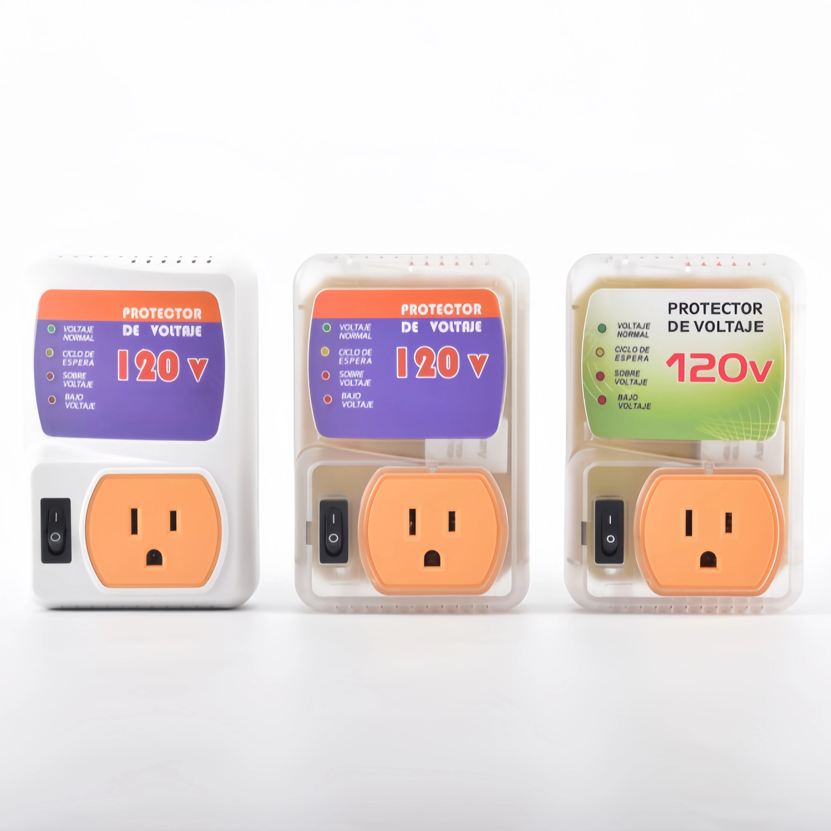 V010-220V 20A American Standard Plug Type Refrigerator Voltage Surge Protector Protector De Voltaje 220v  Voltage Stabilizer