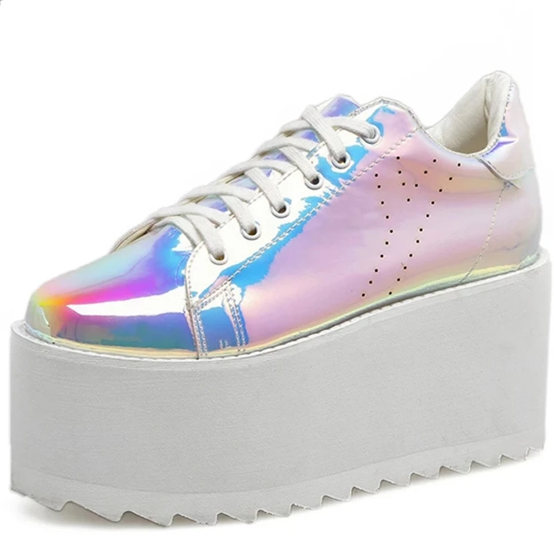 super high platform sneakers