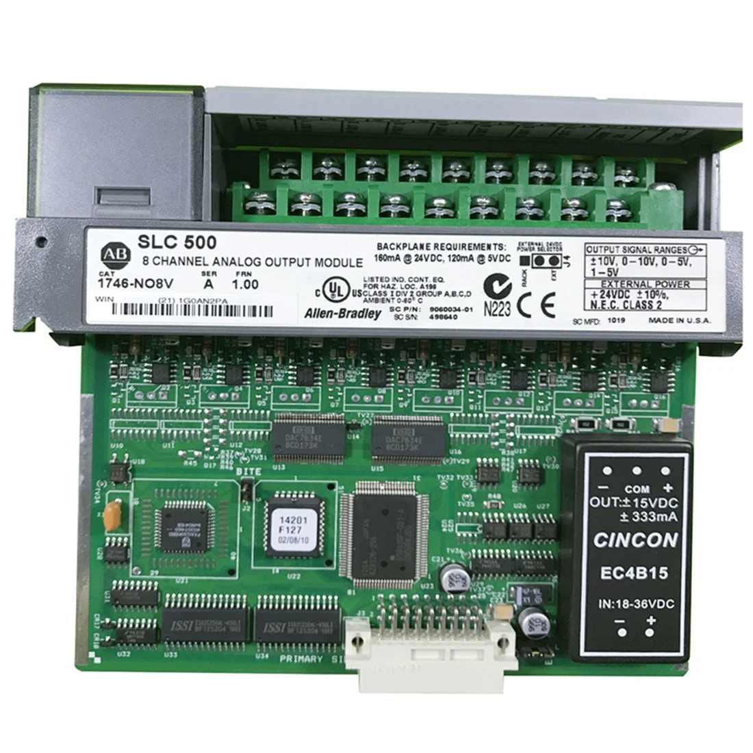 Mô-đun Đầu Vào Analog Mới 100% 1746-NO8V Mô-đun Điều Khiển Công Nghiệp PLC