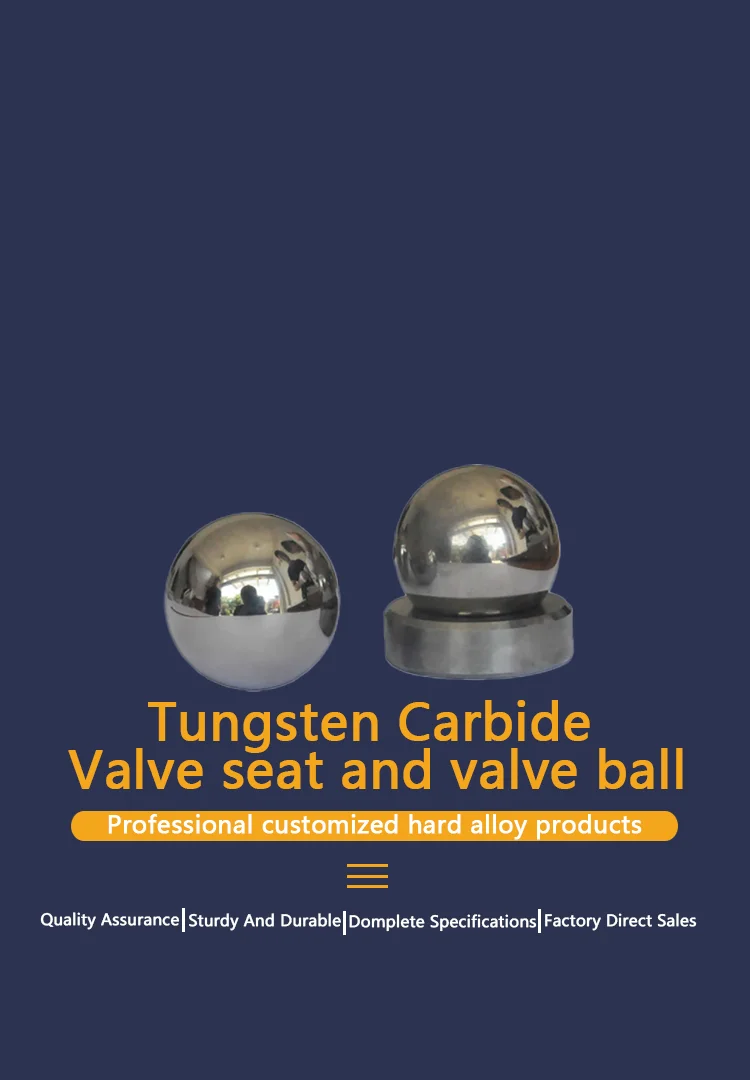 Customized Tungsten Carbide Ball Valve with Electric Power Source and Glossy Finish for Oil and Gas Pipeline Systems