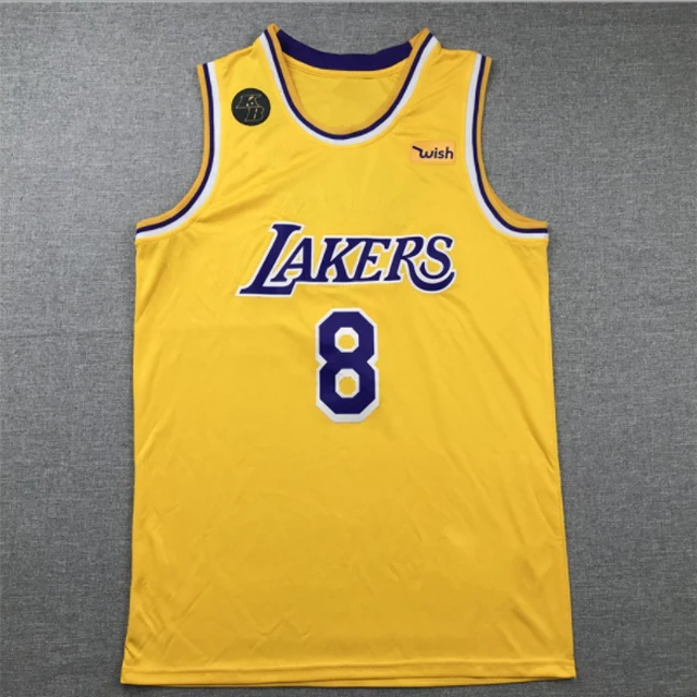 kobe bryant yellow jersey