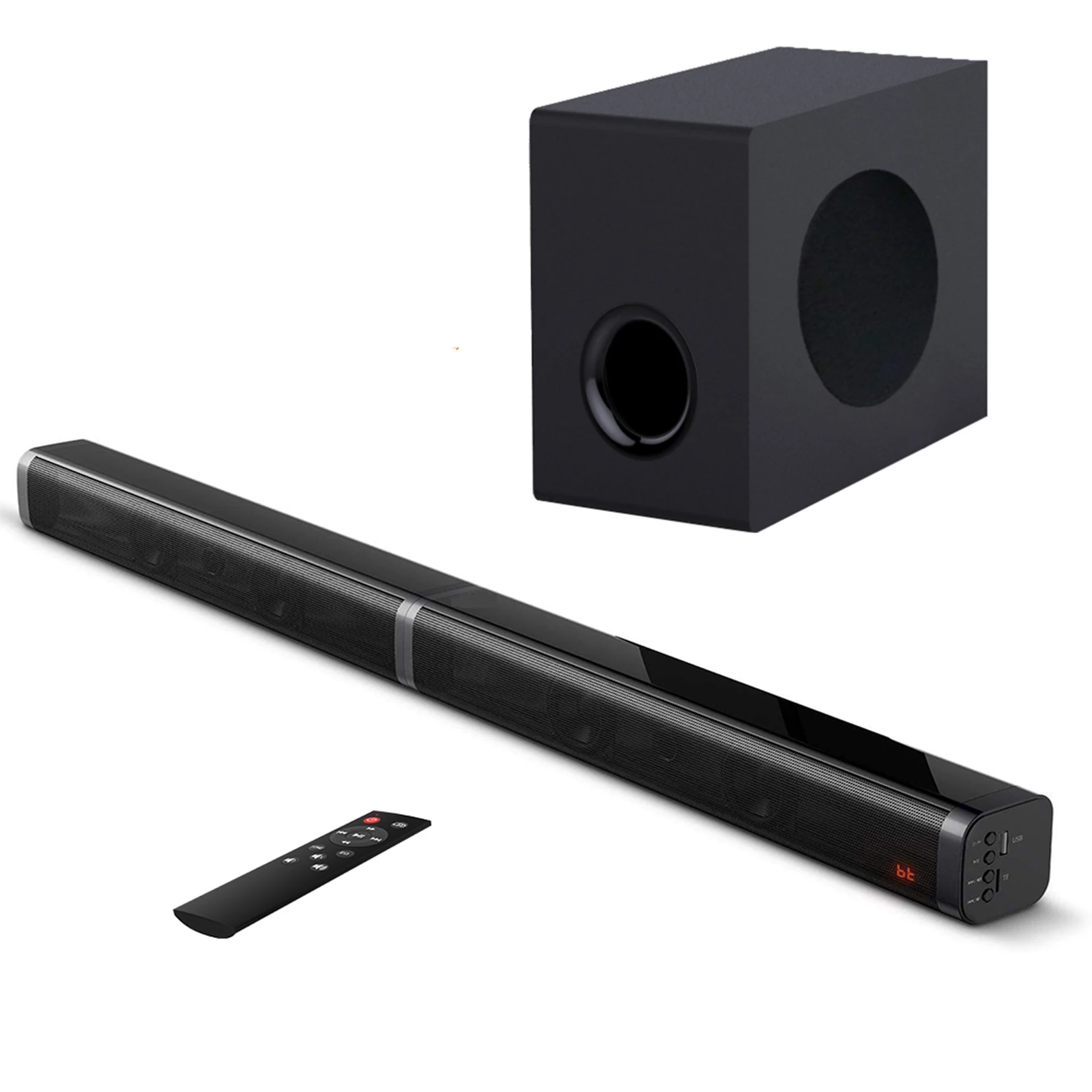 37 in orders Deep Bass MindKoo 2.1 Surround Sound Bar System