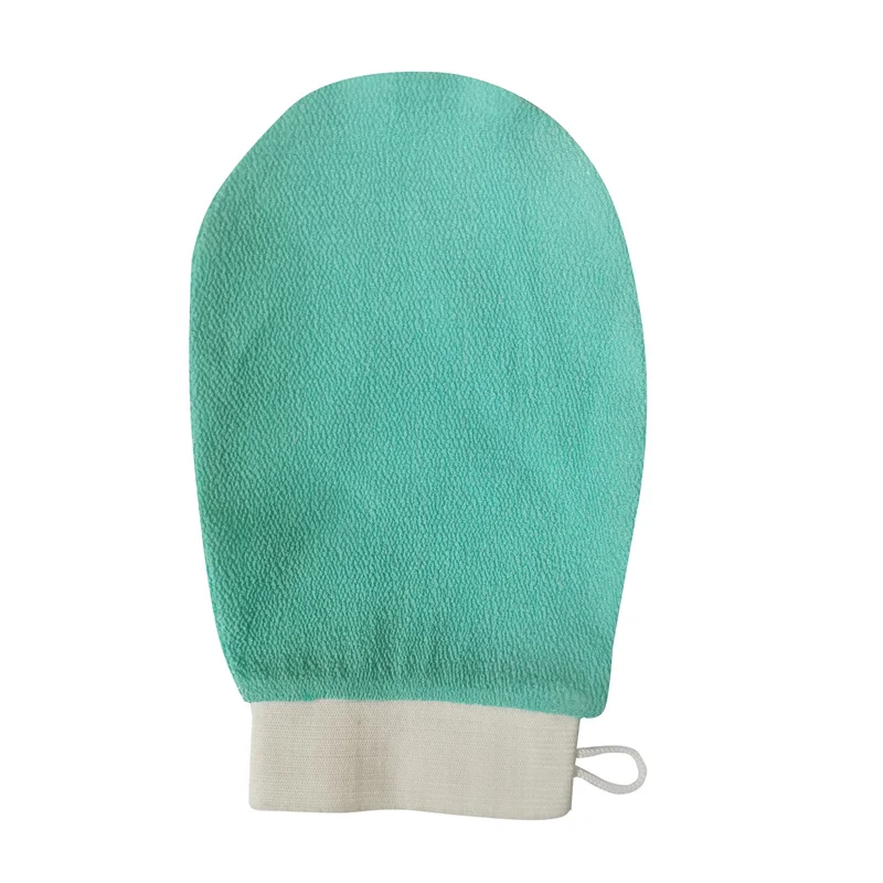 Oem Natural Viscose Korean Exfoliating Mitt Deep Body Scrub Exfoliating