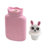 Pink without knitted cover