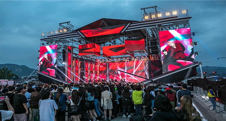 Outdoor Indoor LED Rental Screen P4.81 P3.91 Church Concert Video Wall Panel LED Display Screen