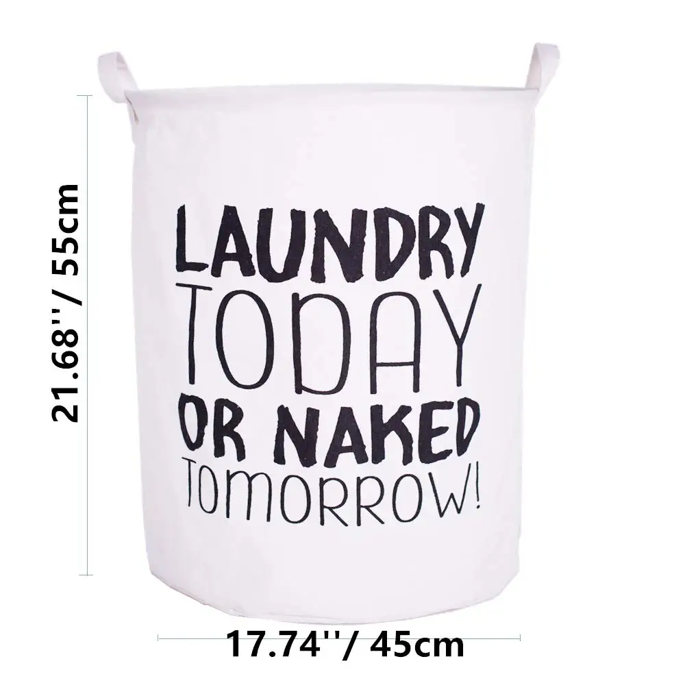 Wholesale Foldable Fabric Laundry Basket Dirty Clothes Laundry Bag