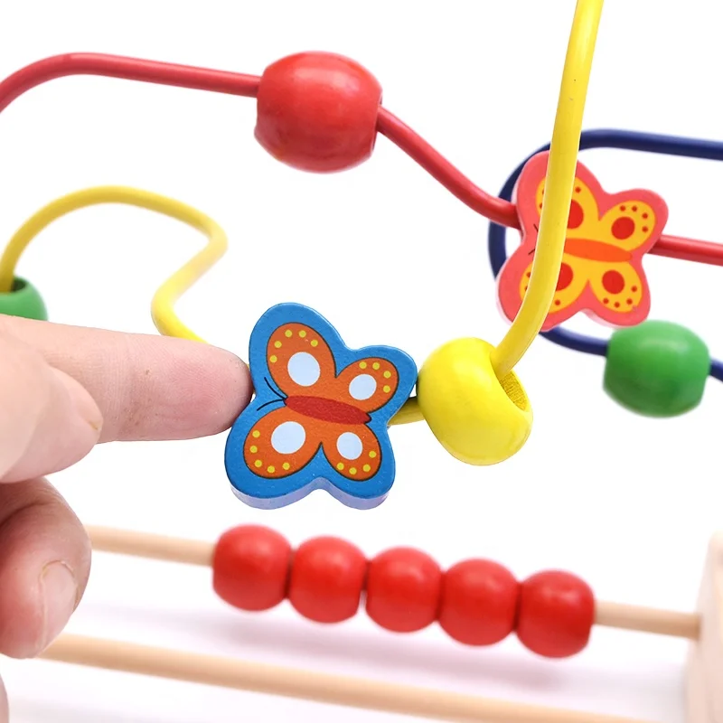 Baby First Bead Maze Developmental Toy for Toddlers