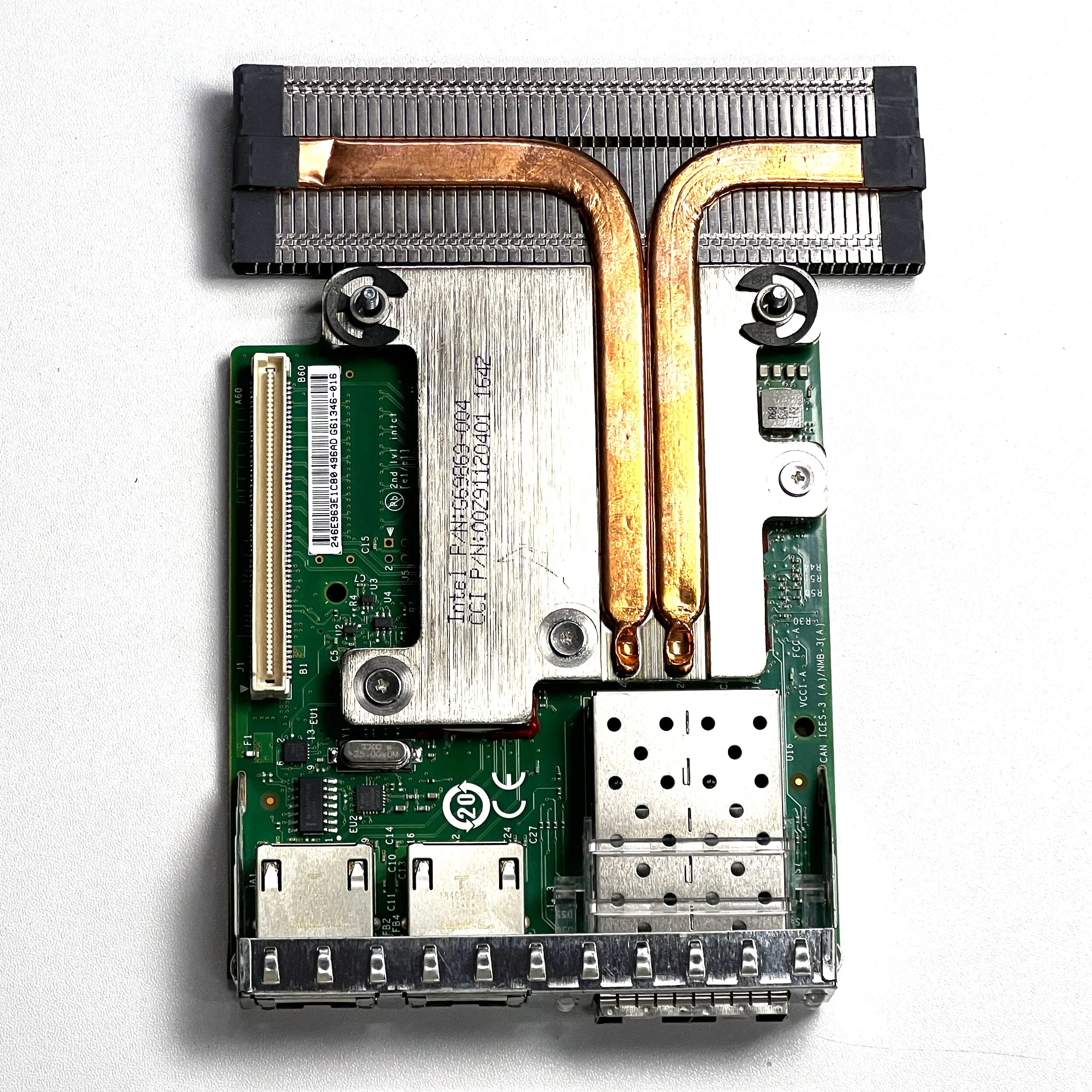 C63DV Para Dell Intel X520, Tarjeta Hija De 2 Puertos, 10gbps/I350, 1gbps, 0C63DV - AliExprs