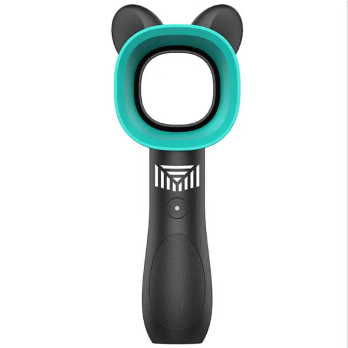 Lava Beauty New Korean Mini Handheld Portable USB Fan Cat Ears Cute Cat Leafless Fan for Eyelash Extension Drying