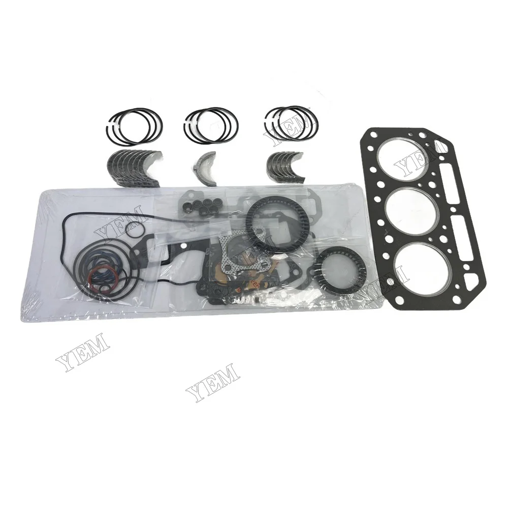 For Yanmar 3TN75 Overhaul Re-ring Kit Repair Part Gasket Piston Set