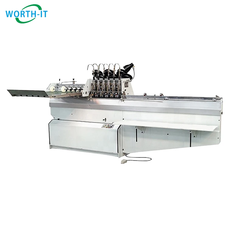Staple Notebook Stitch Machine Book Stapling Binding Machine Saddle Stitching Machine