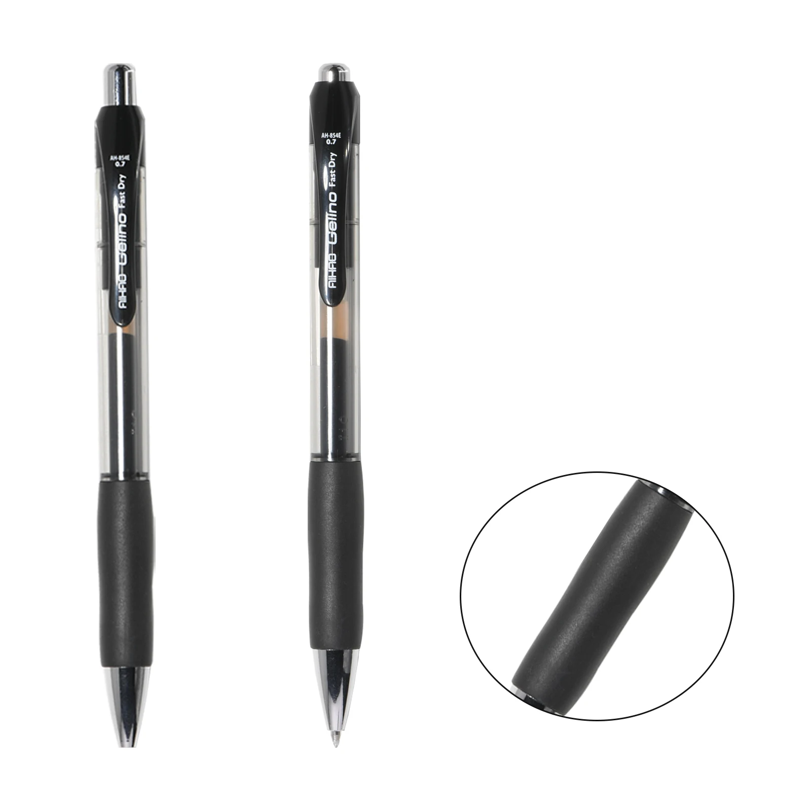 Retractable Gel Pen With Black Ink For Office And School Supplies_voghion.com