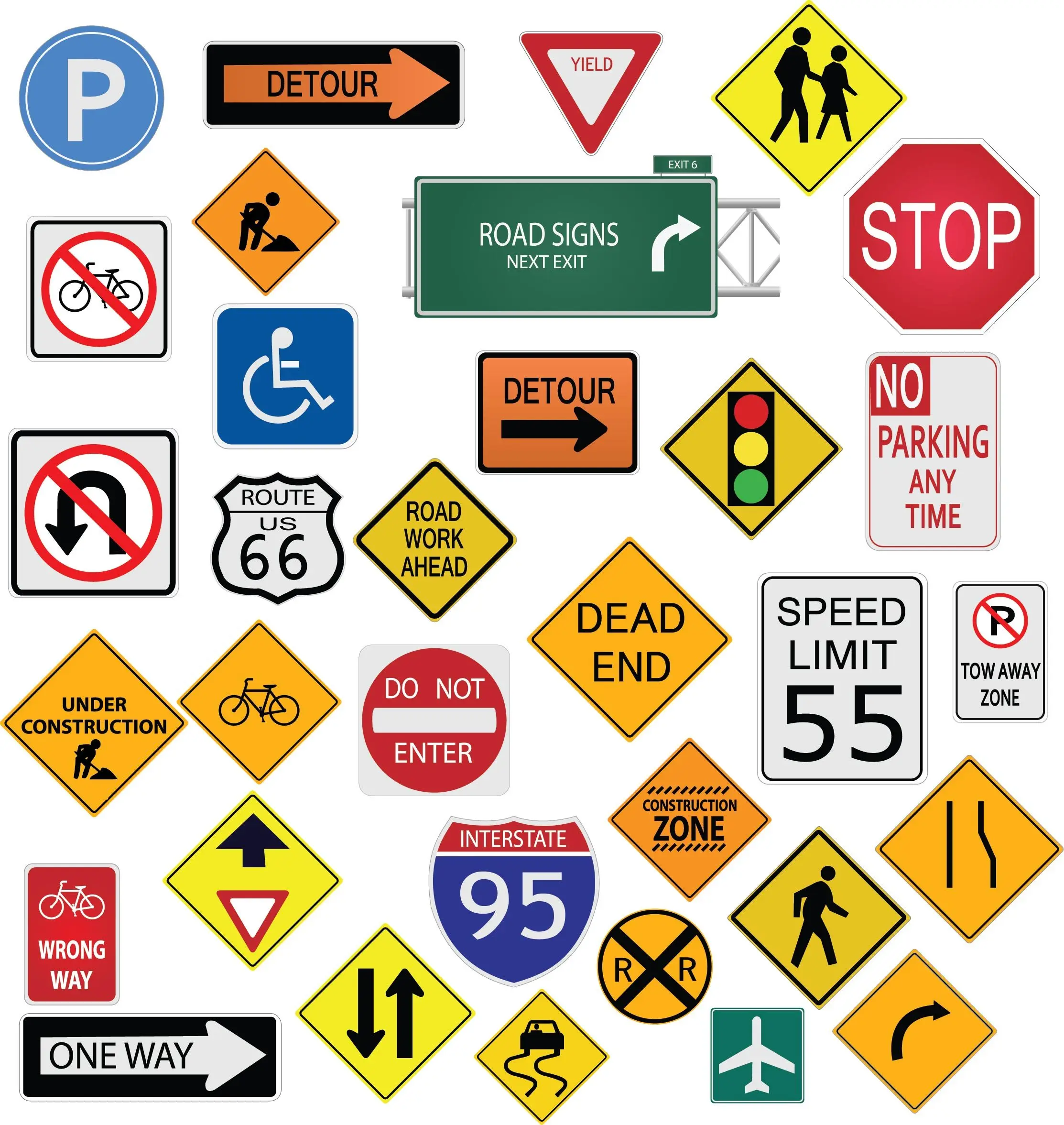 Road Traffic Safety Signs For Kids Free Printables For Kids, 40% OFF