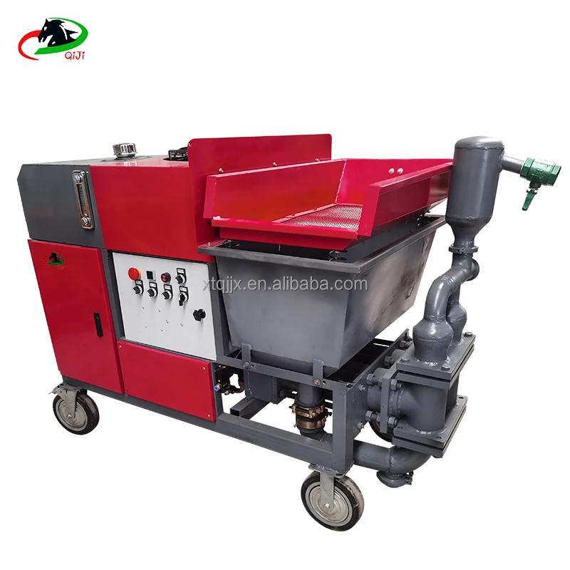 High Quality Factory Direct Mortar Sprayer Mortar Spray Machines Para diesel v Putty Spray Machine for Wall Plastering Y10
