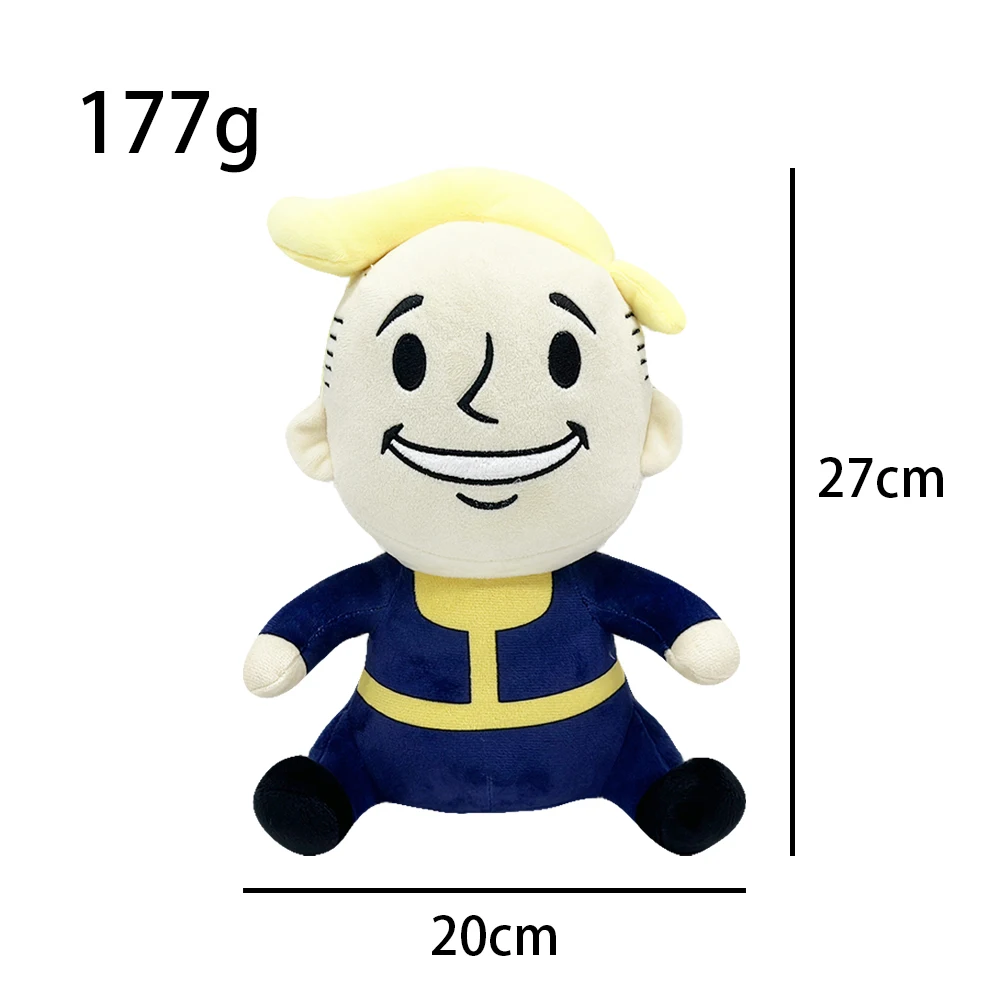 New Arrival Fallout Vault Plush Toy Cute Boy and Girl Game Figure