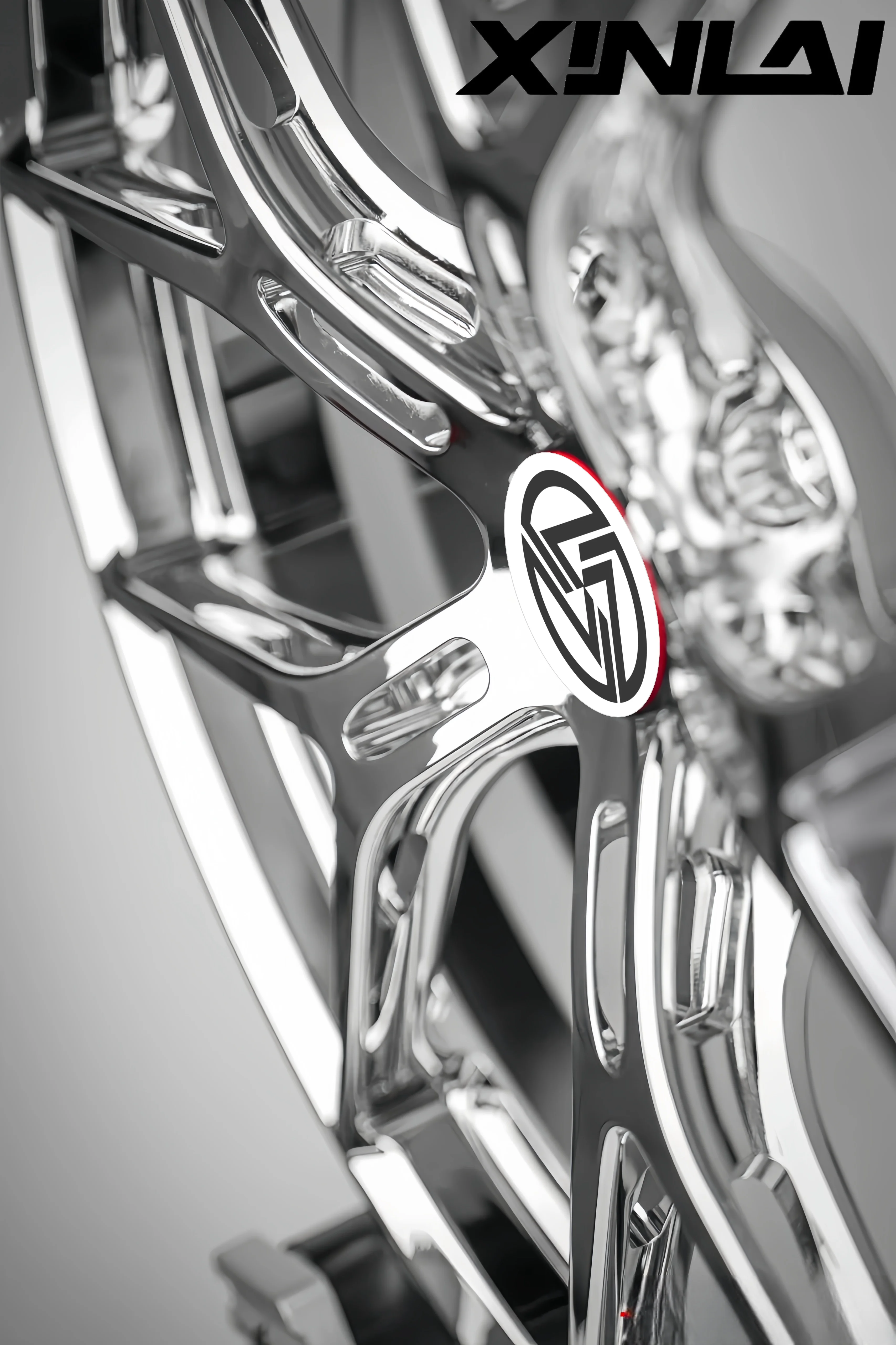 XINL Forged Wheel Custom Design 1 Piece Brushed Polished 5x114.3 5x120 5x112 18 19 20 21 22 Inch Wheel for Racing Car Wheel - Image 2