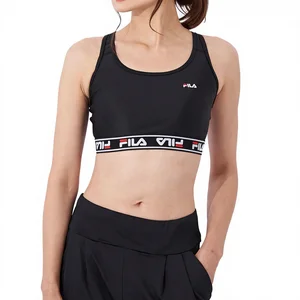 For Breathable High Support Sports Bra Amphibious Stretch Y Back Letter Pattern 100% Nylon 316236E Women