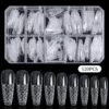 Clear Acrylic False Nail