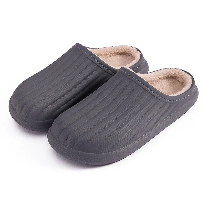 plush waterproof slippers