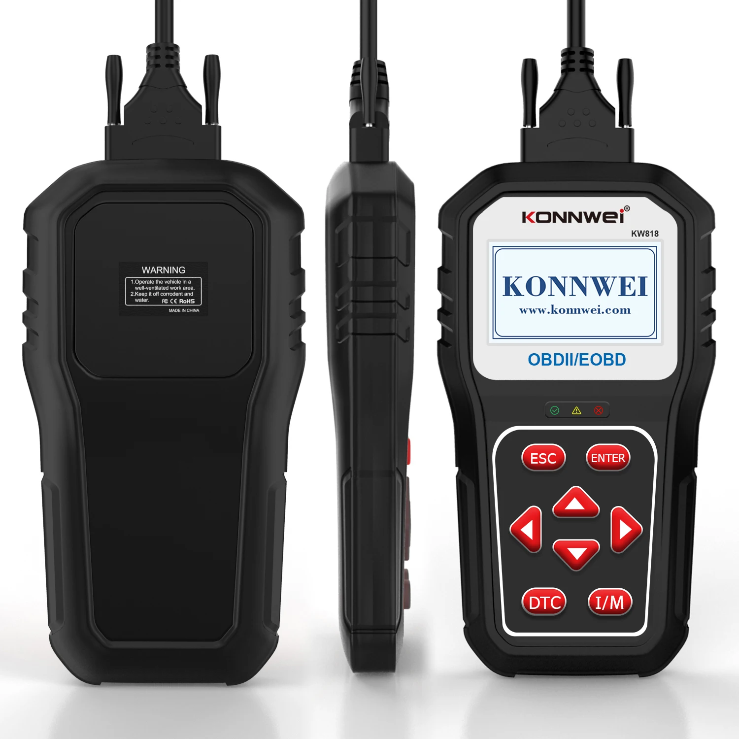 KONNWEI KW818 Universal Car Scan Tool - OBD2 Diagnostic Scanner