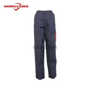 Unisex Work Pants Custom Multi Pockets Cargo Trousers Durable Flame-Retardant