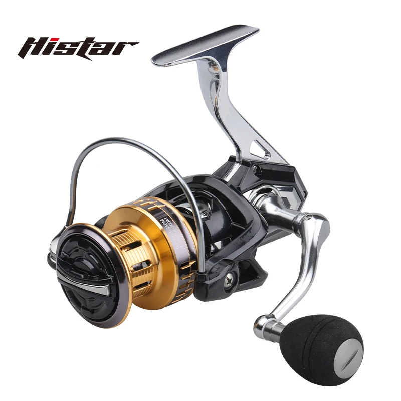Histar Wholesale FB 6500 to 12000 10-15kg Drag Power Long Casting Metal  Spool Sea Fishing Reel Spinning Reel
