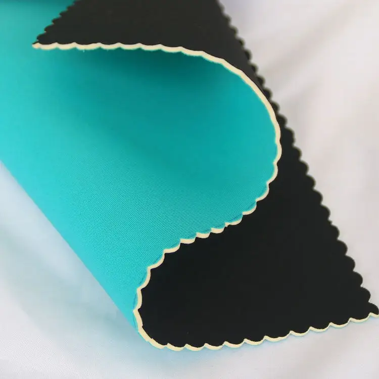 Jianbo Высококачественная суперэластичная 1 мм Тонкая неопреновая ткань для подводного плавания с узором неопренового