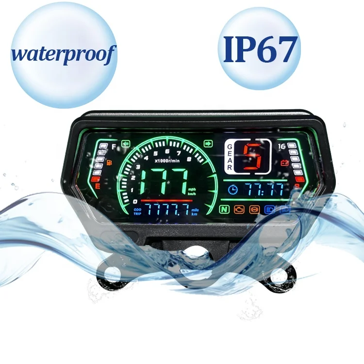 OEM/ODM Available Digital Motorcycle Speedometer Accessories Bike Meter Instrument for honda Tmx Cg 125 Skygo 125
