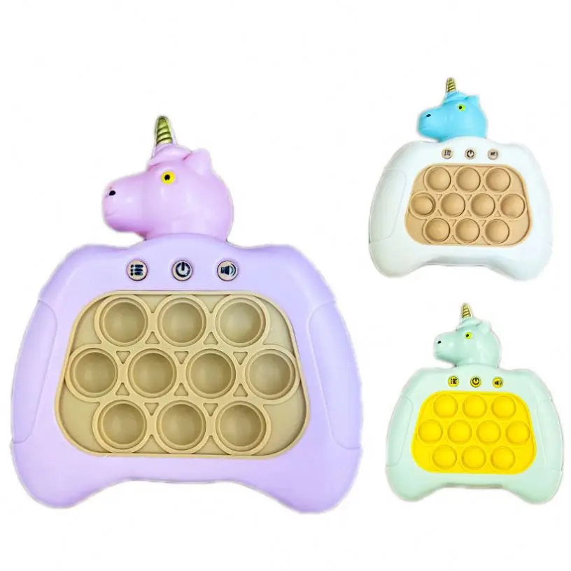 2023 New Quick Popit Fast Push Game Cute Animals Console Generation3 Electronic Pro Kids Toys 2024  Fast Push Game
