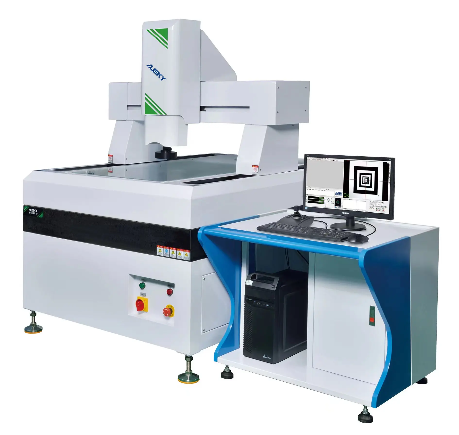 Bán nóng Máy hệ thống đo video hình ảnh CNC độ chính xác cao đột quỵ lớn cho các bộ phận chính xác