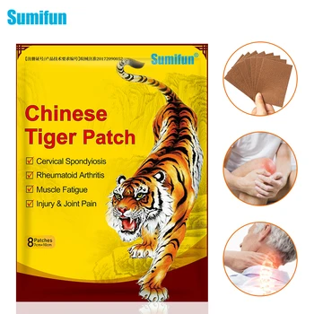Sumifun Tiger Balm Pain Relief Patch Muscle Knee Joint Ache Massage Care Plaster Spots OEM ODM 2years Hot Sale 50*40*40cm 7*10cm
