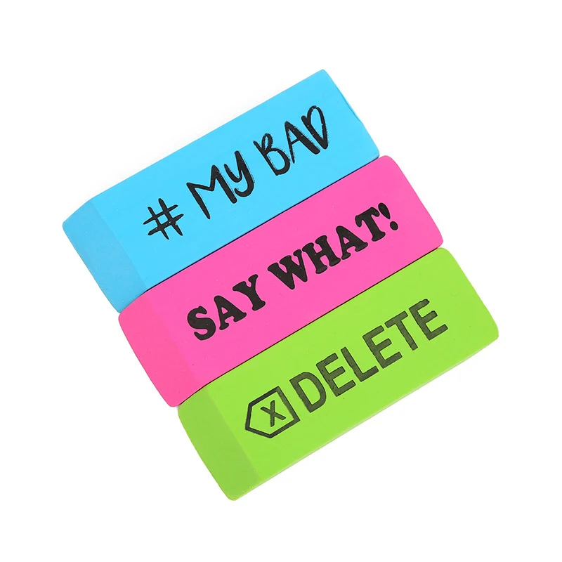 Soododo XDDGL120 оптовая продажа канцелярские принадлежности для школы офиса карандаш резиновый ластик геометрической формы