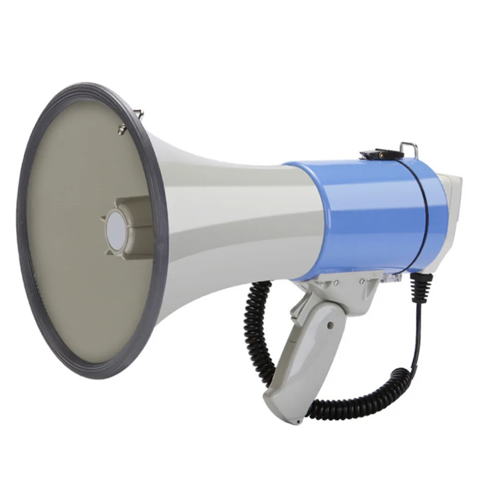 ABS 50W  Multifunction Handheld Megaphone Speaker Loudspeakers