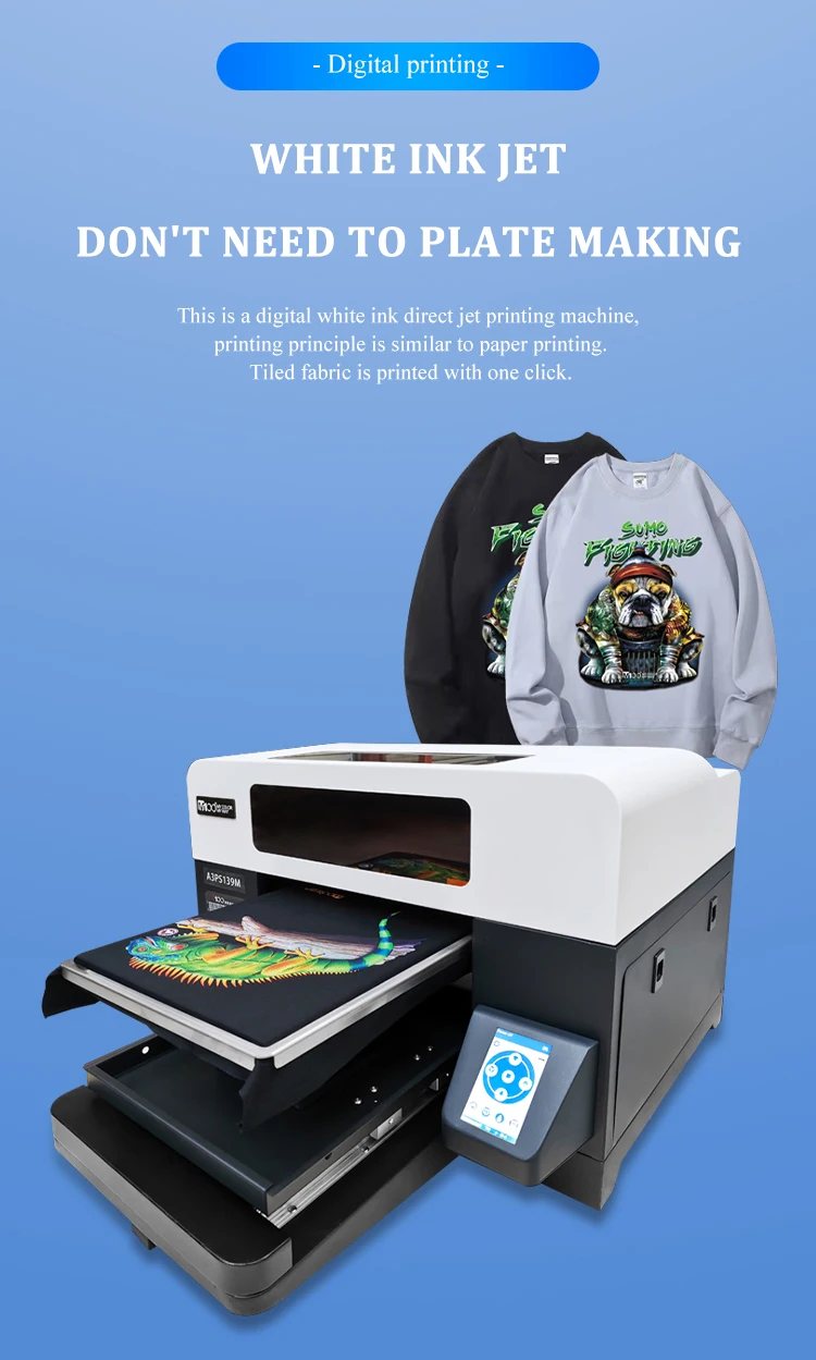 VIGOJE New Design High Definition Printer Machine for DTG T-shirt ...