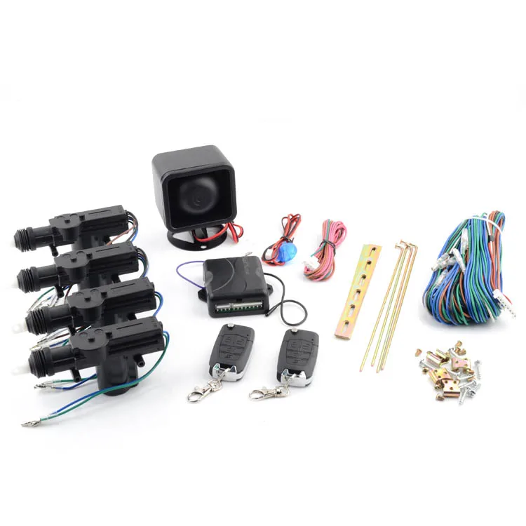 Car Central Locking System Remote Control Car Alarm Central Locking System 4 Doors Conversion Kit Power Central Lock