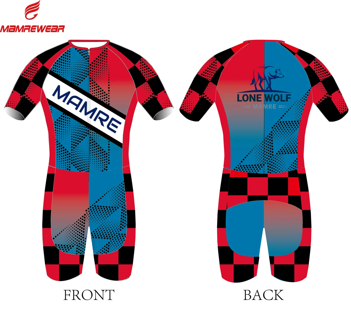 High Quality Custom Logo Sublimation Speed Skate Skin Suit Speed Skating Racing Sportswear
