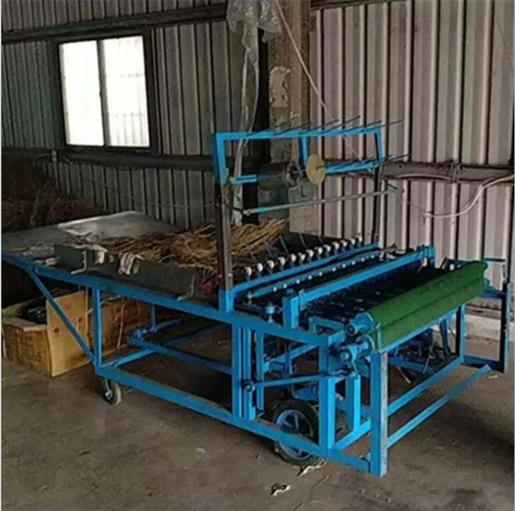 New Design Straw Mat Maker Machine\ Coconut Fiber Knitter Machine Automatic Rice Straw Grass Weaving Machine