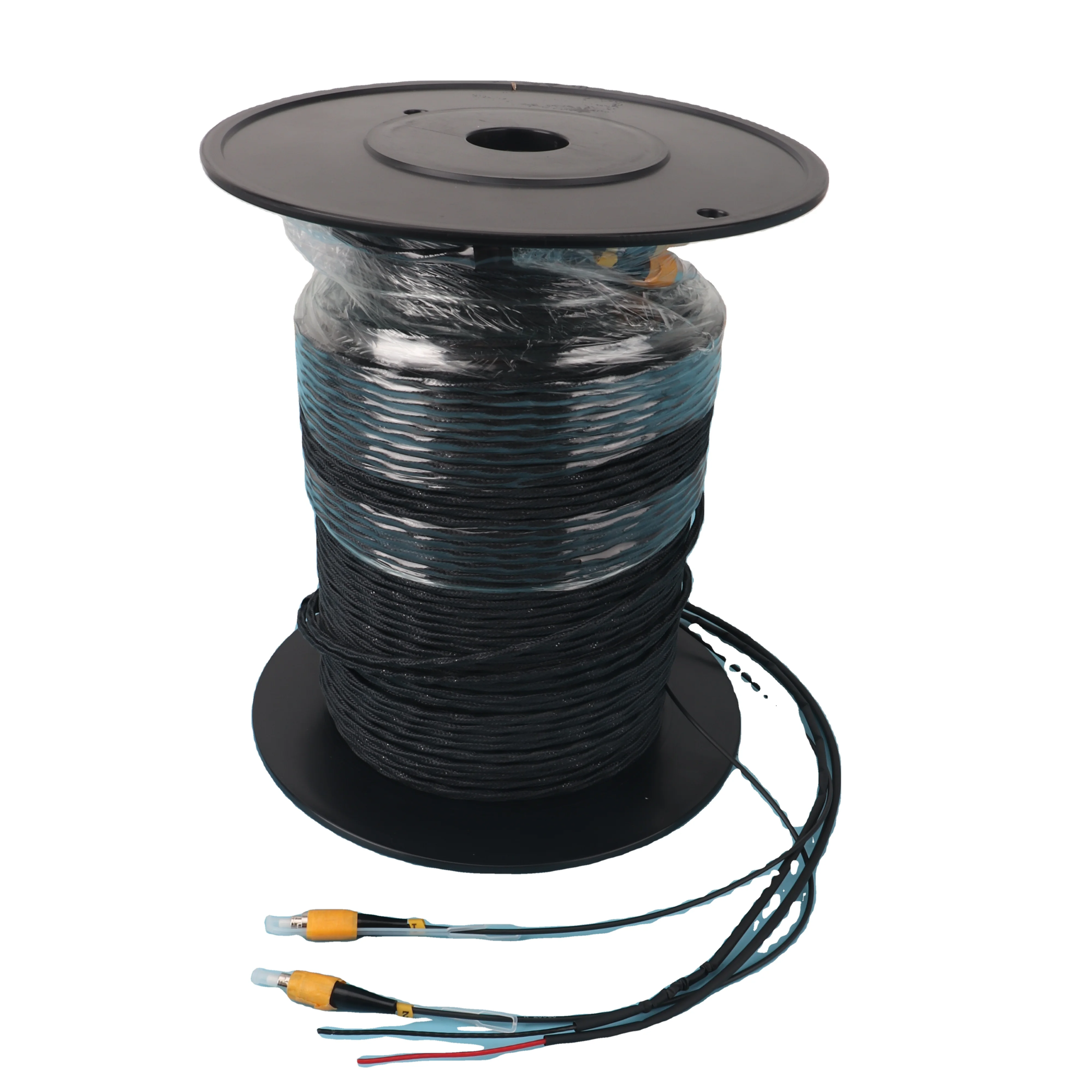 1 Core Coaxial Fiber Optic Data Remote Control Cable Drone Tether Cable for  dji T40