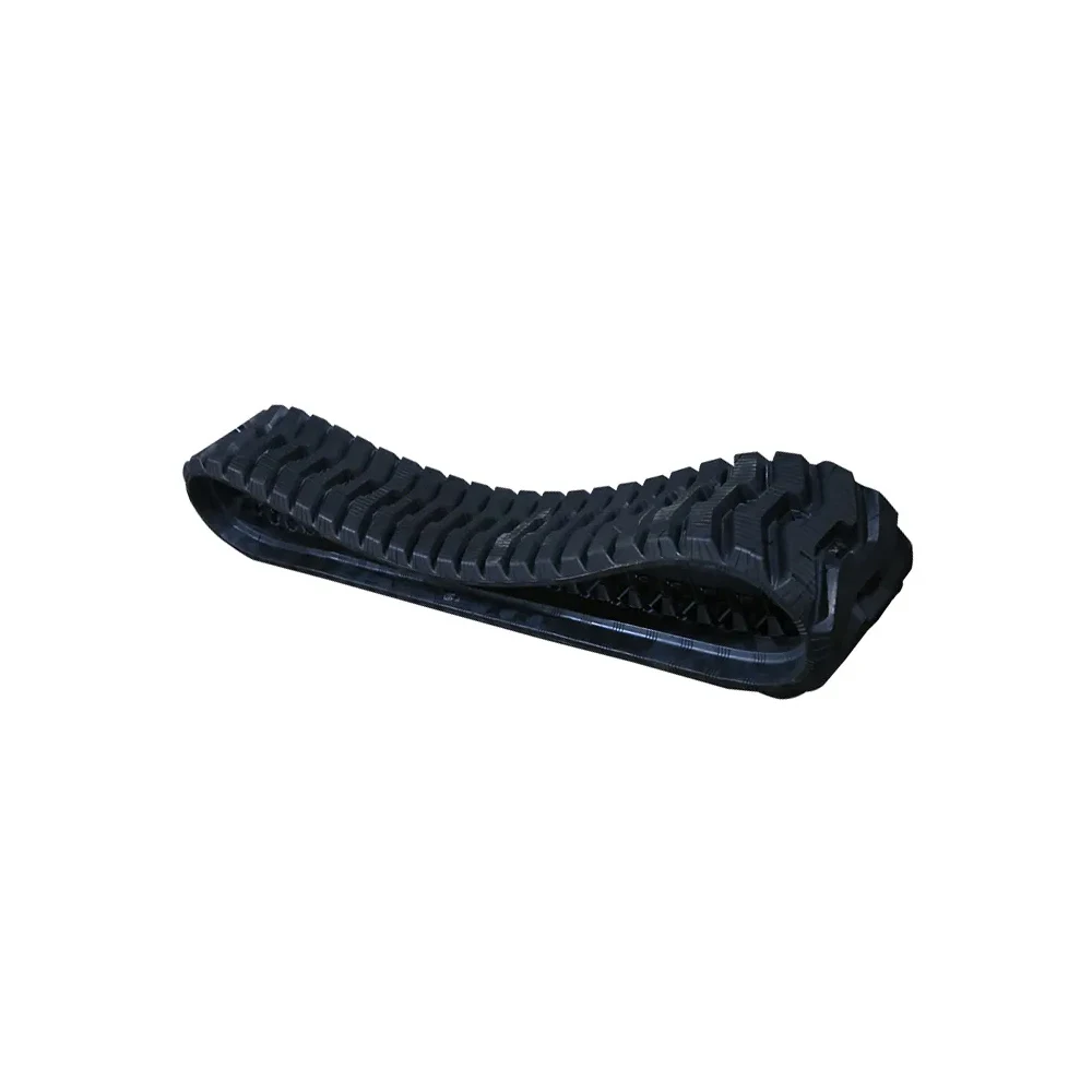 Small Vehicle Rubber Track System All Terrain Rubber Track Wheel Chair Caterpillar 312 Rubber Track Shoes 500mm