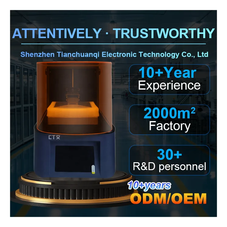 High-accuracy 3D Printer - 9K Resolution LCD Figurine Model
