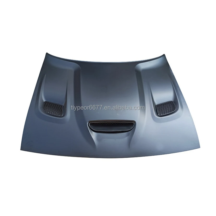 product tiypeor aluminum engine hoods for dodge challenger srt hellcat 2015   2021 racing engine hood cover new replacement bonnet-3