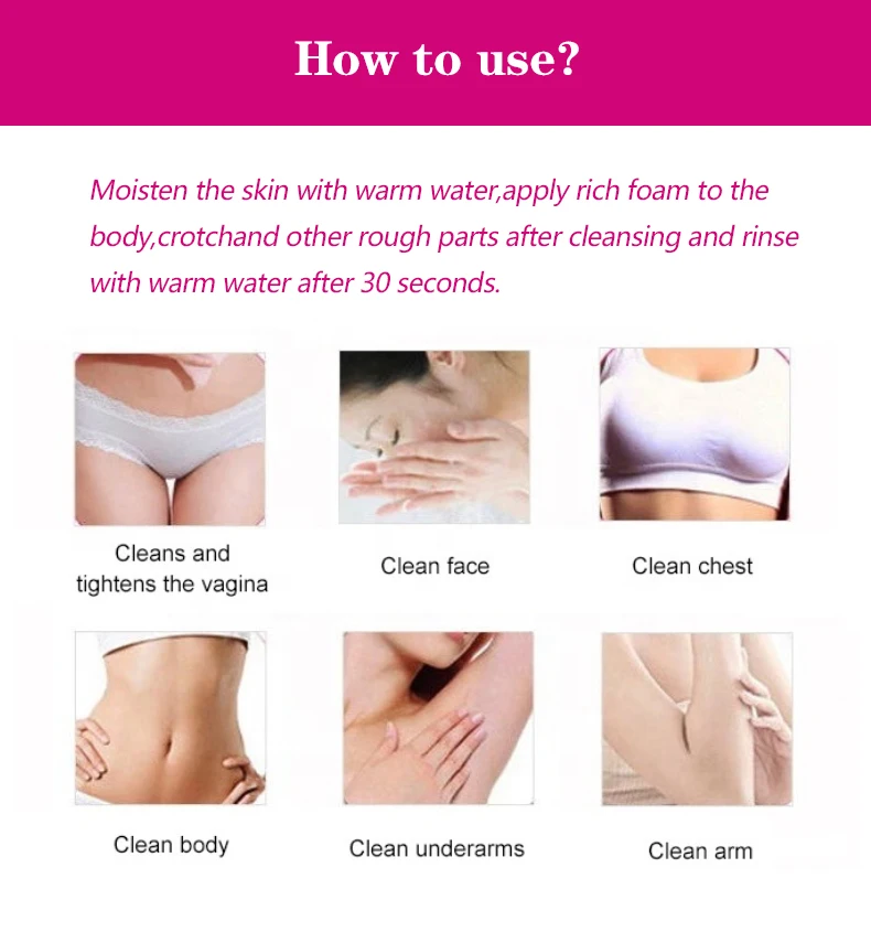 Yoni Bar Soap For Women Herbal Vaginal Cleanse Wash Rose Flavor