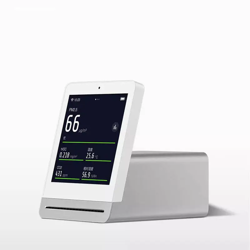 Детектор воздуха Xiaomi Qingping, детектор воздуха с сенсорным IPS экраном, работает с приложением Mijia Pm2.5