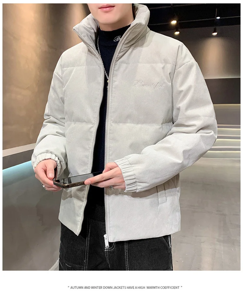 2024 New Winter Mens White Duck Down Jacket Fashion High Quality Male Ski Warm Coats_voghion.com