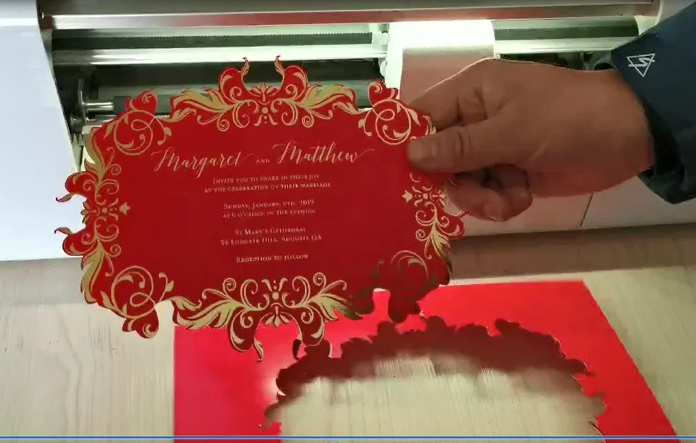 Desktop Small Digital Sticker Label Half Cut Cutting Machine