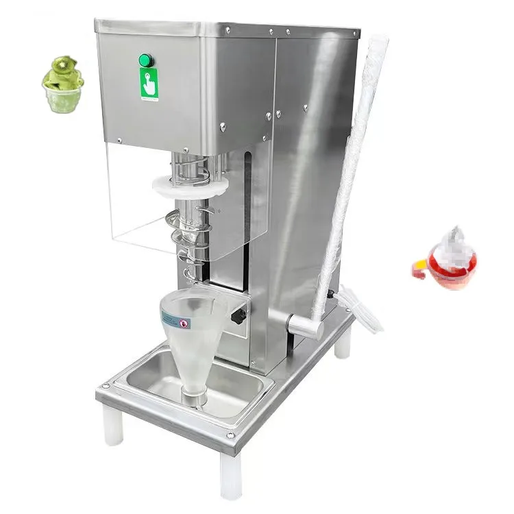 750W Desktop Fruit Ice Cream and Frozen Yogurt Mixer Efficient 750W Desktop Mixer for Yogurt and Ice Cream